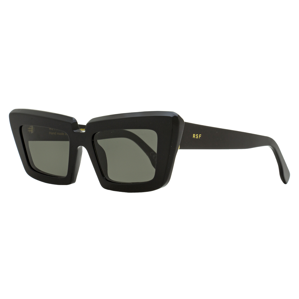Retrosuperfuture Pointed Sunglasses Coccodrillo 2GS Black 57mm